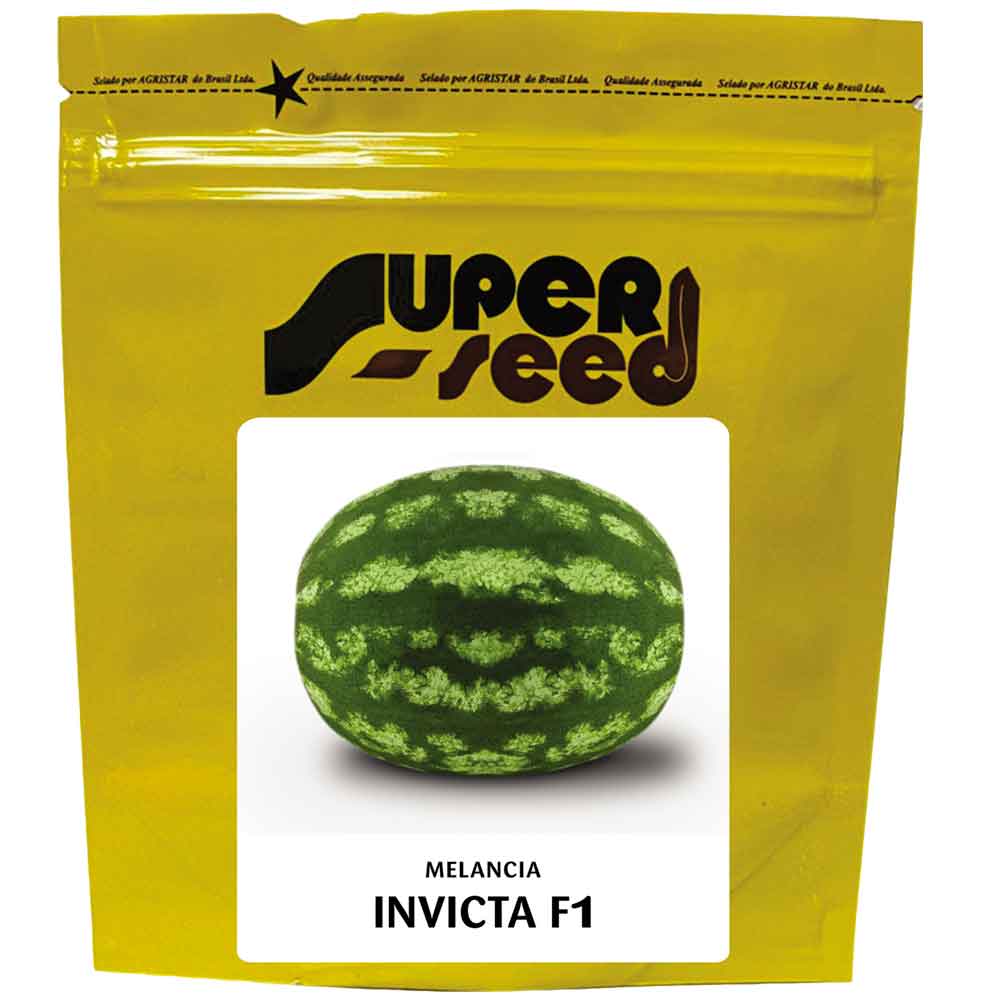 Sementes De Melancia Híbrida Invicta F1 Superseed